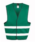 Paramedic Green Sleeveless Safety Waist Coat